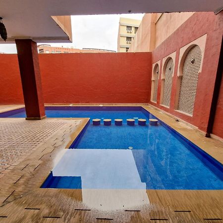 Superbe Appartement Piscine Gueliz Marrakesh Exteriör bild