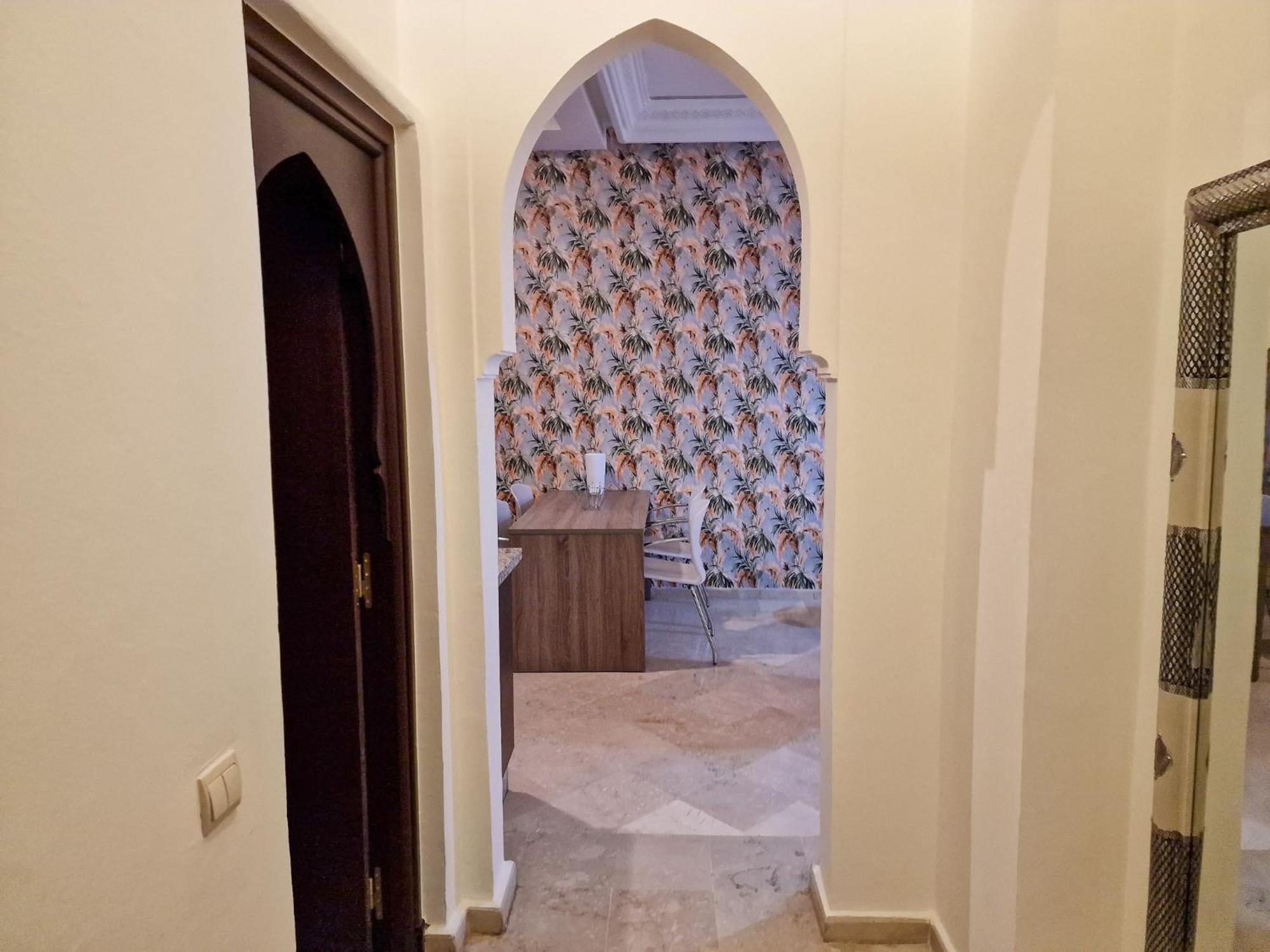 Superbe Appartement Piscine Gueliz Marrakesh Exteriör bild
